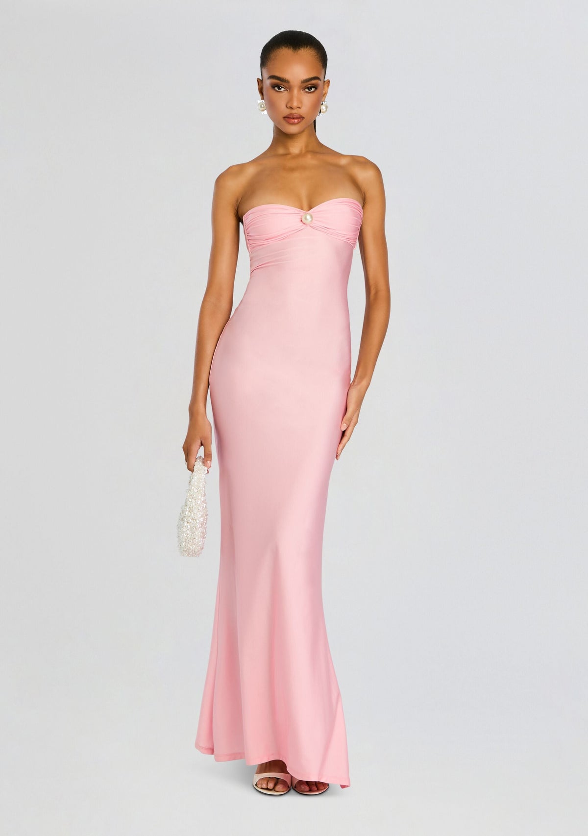 Bella Maxi Dress by Shani Shemer in Candy Pink, product image 1