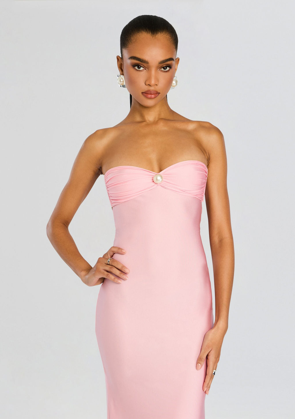 Bella Maxi Dress by Shani Shemer in Candy Pink, product image 3