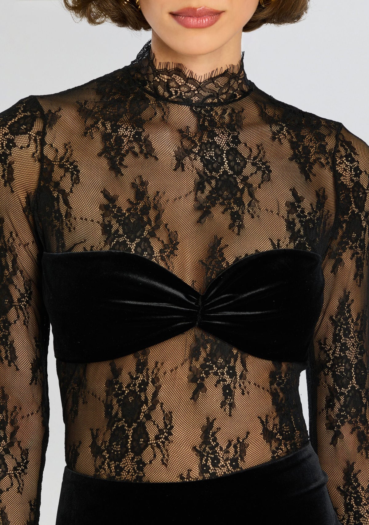 Brigette Dress by retrofête in Black, product image 3