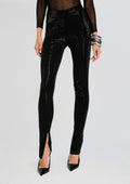 Cocoa Embellished Knit Pant by retrofête in Black, product image 1
