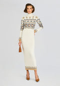 McCoy Knit Dress by retrofête in Multi, product image 1