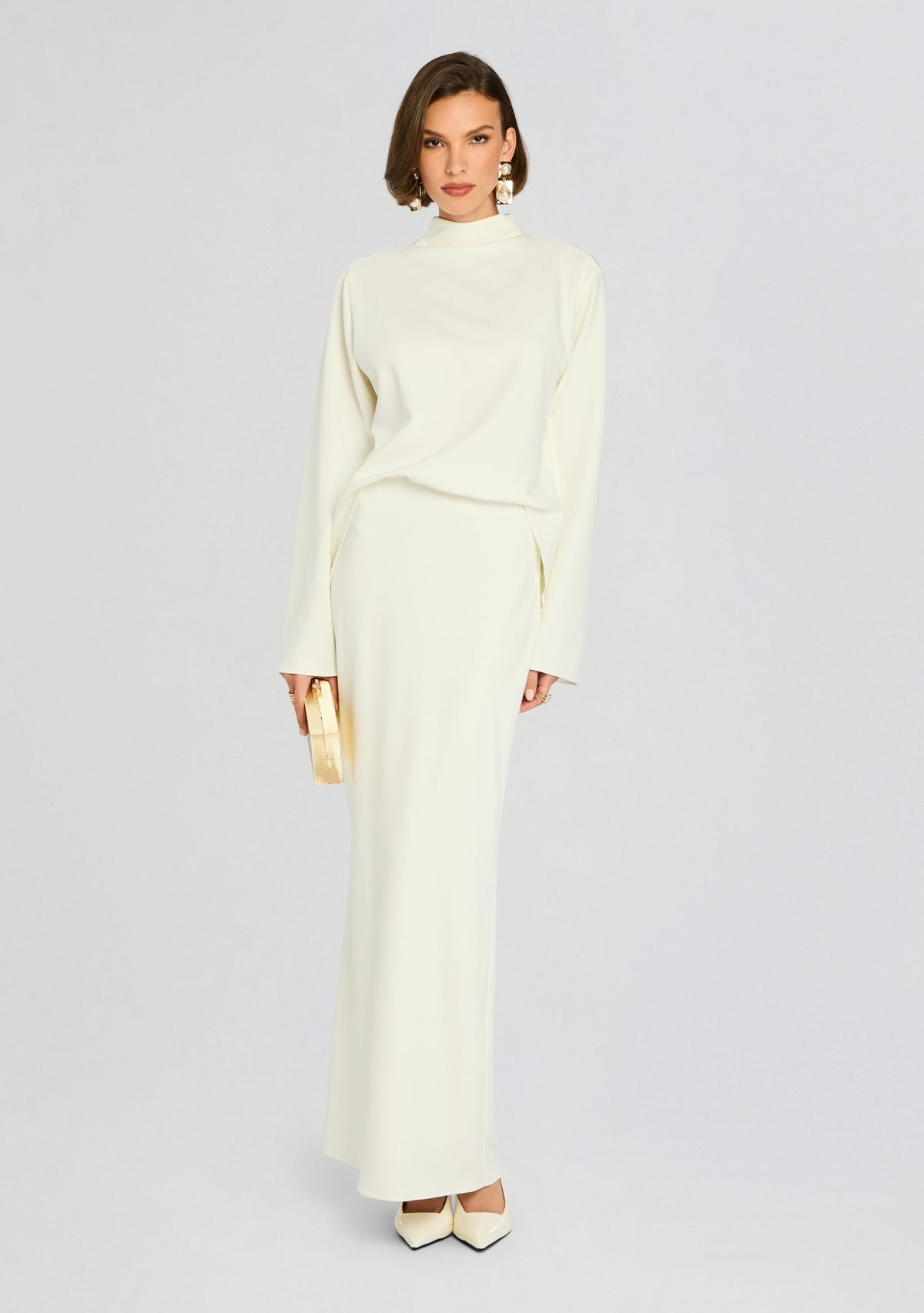 Angel Gown by SEROYA in Eggshell, product image 5