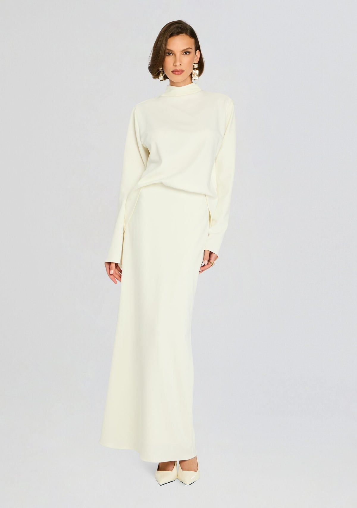Angel Gown by SEROYA in Eggshell, product image 1