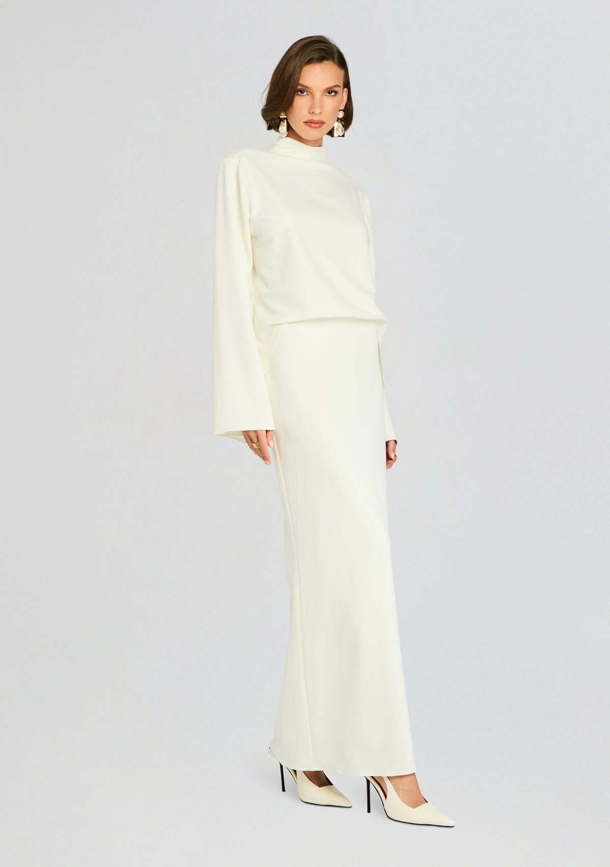 Angel Gown by SEROYA in Eggshell, product image 3