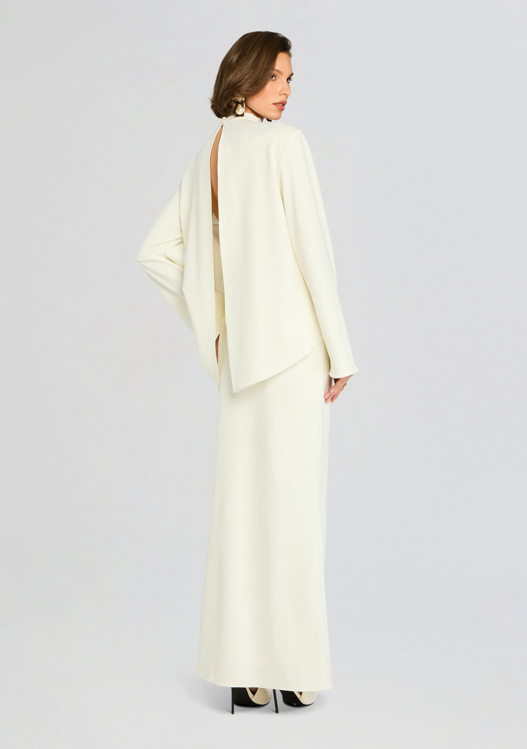 Angel Gown by SEROYA in Eggshell, product image 4