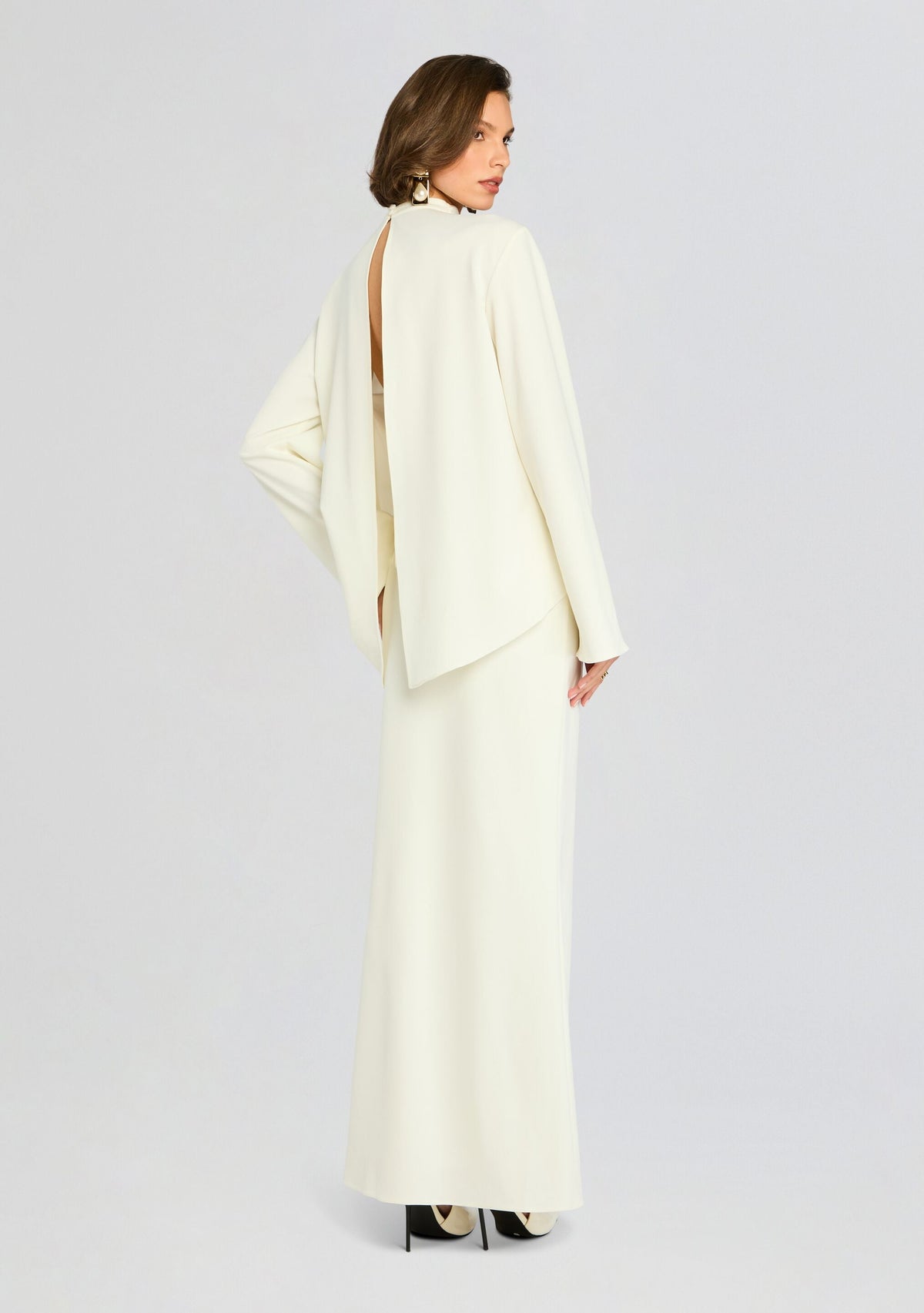 Angel Gown by SEROYA in Eggshell, product image 4