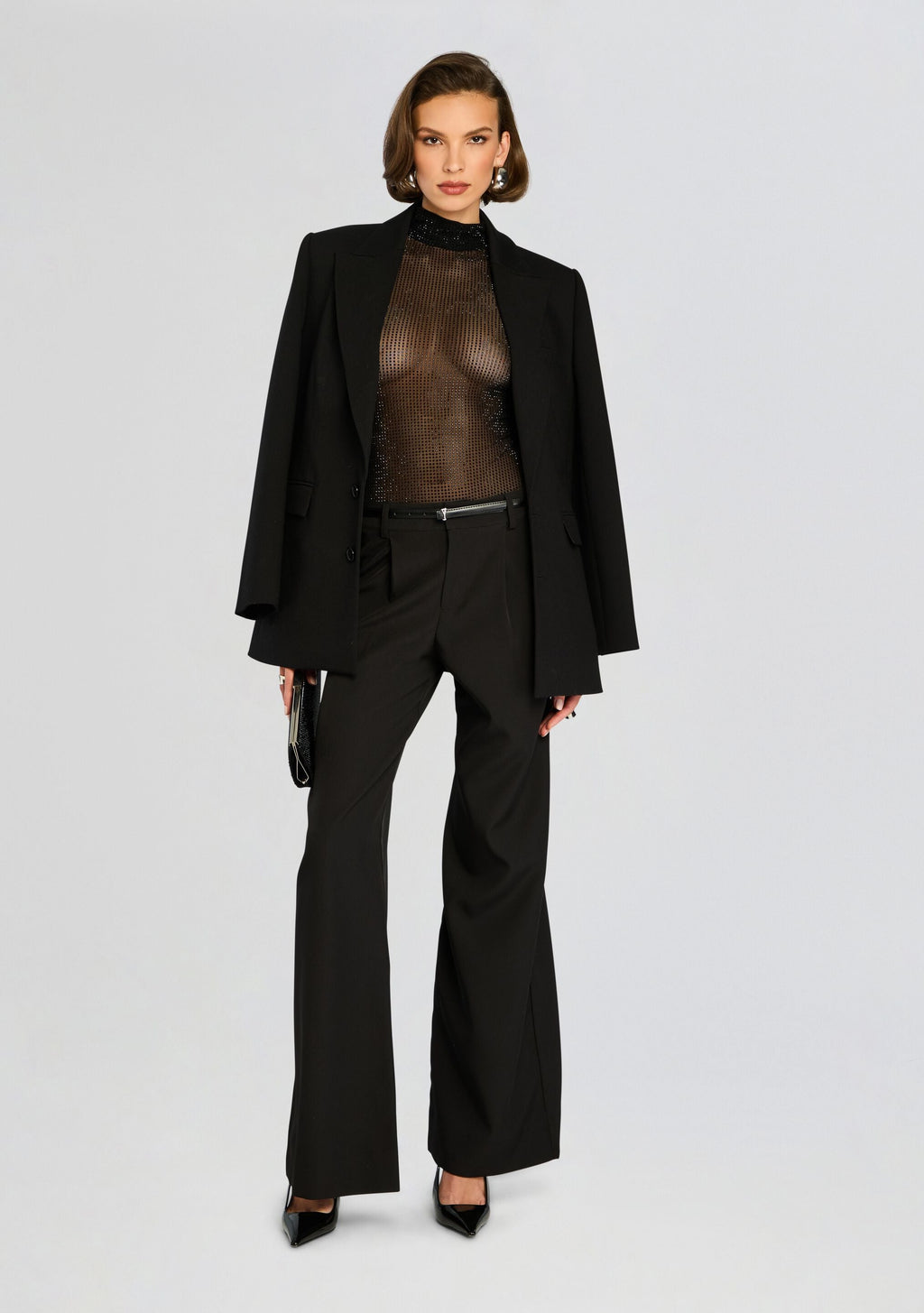 Bronwyn Embellished Top by retrofête in Black, product image 5