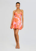 Casey Mini Dress by Rococo Sand in Orange, product image 1
