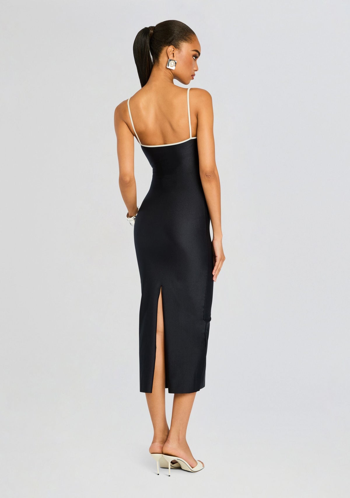 Marisol Maxi Dress by Shani Shemer in Black 01, product image 4