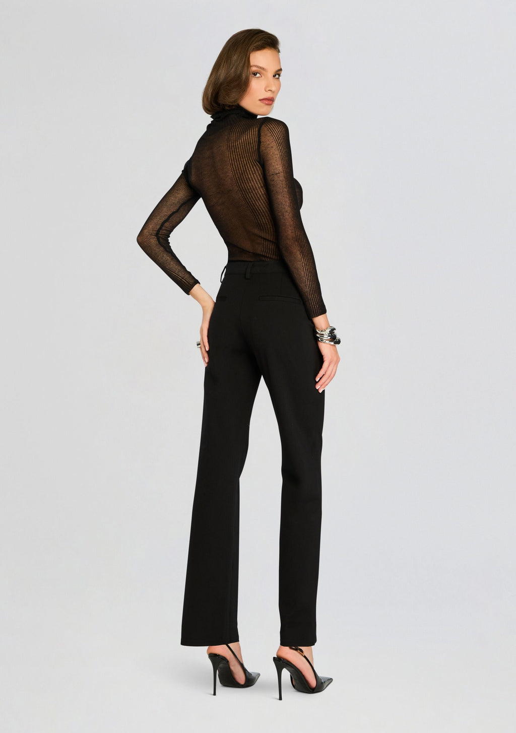 Natalie Pant by SEROYA in Black / Denim, product image 4