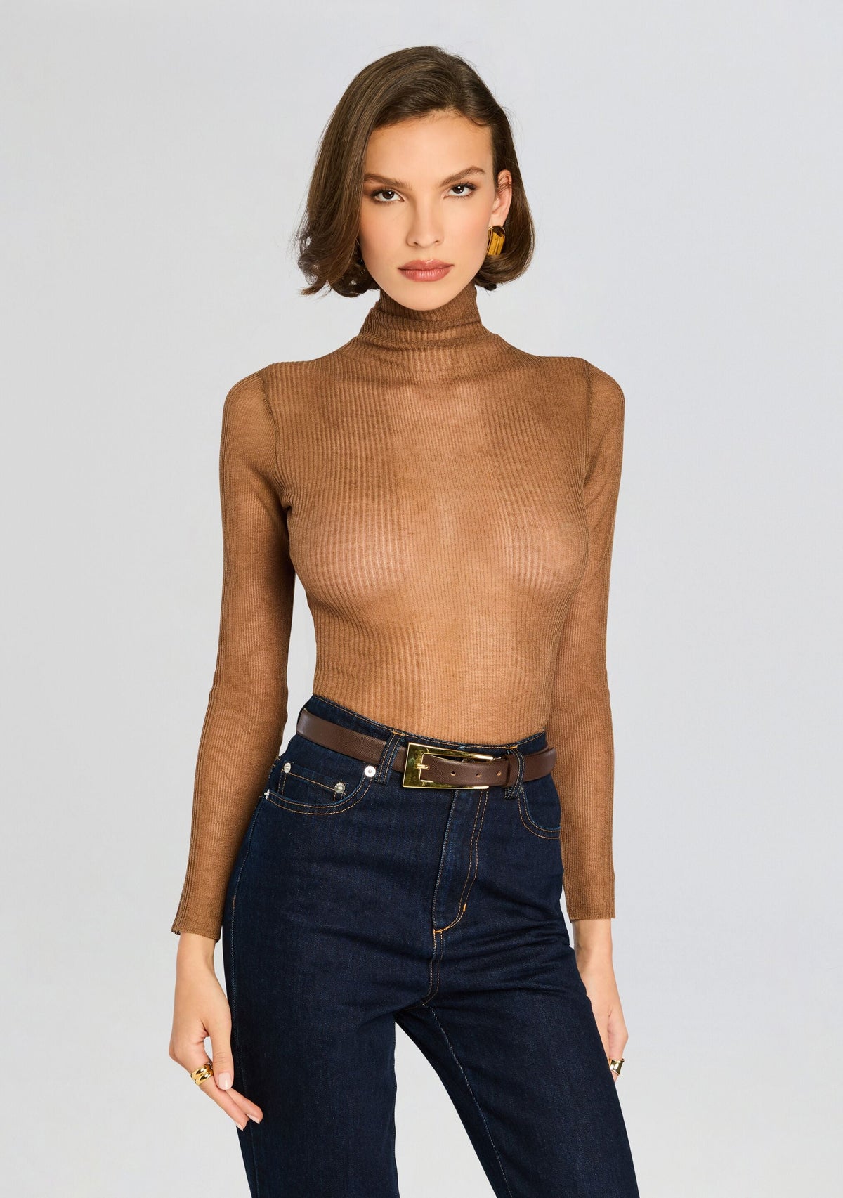 Piper Top by SEROYA in Camel, product image 1