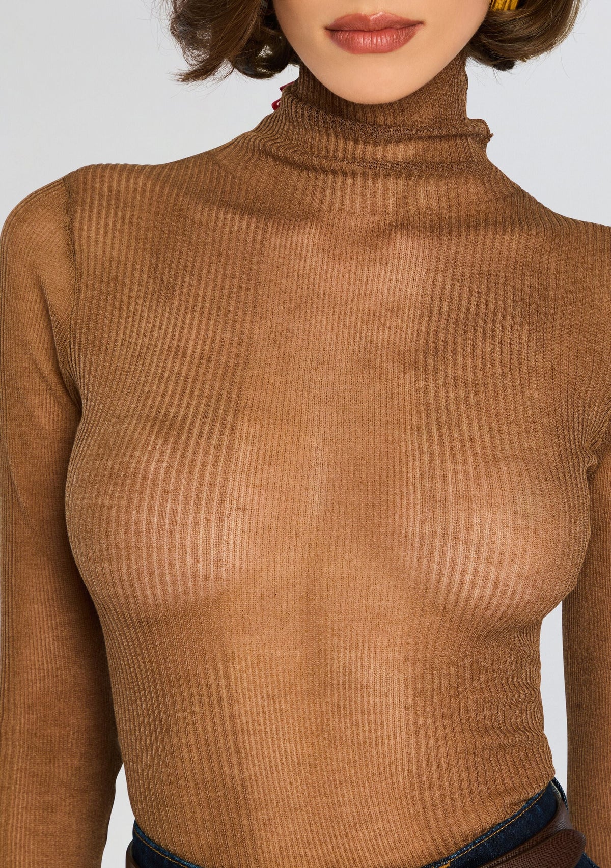 Piper Top by SEROYA in Camel, product image 2