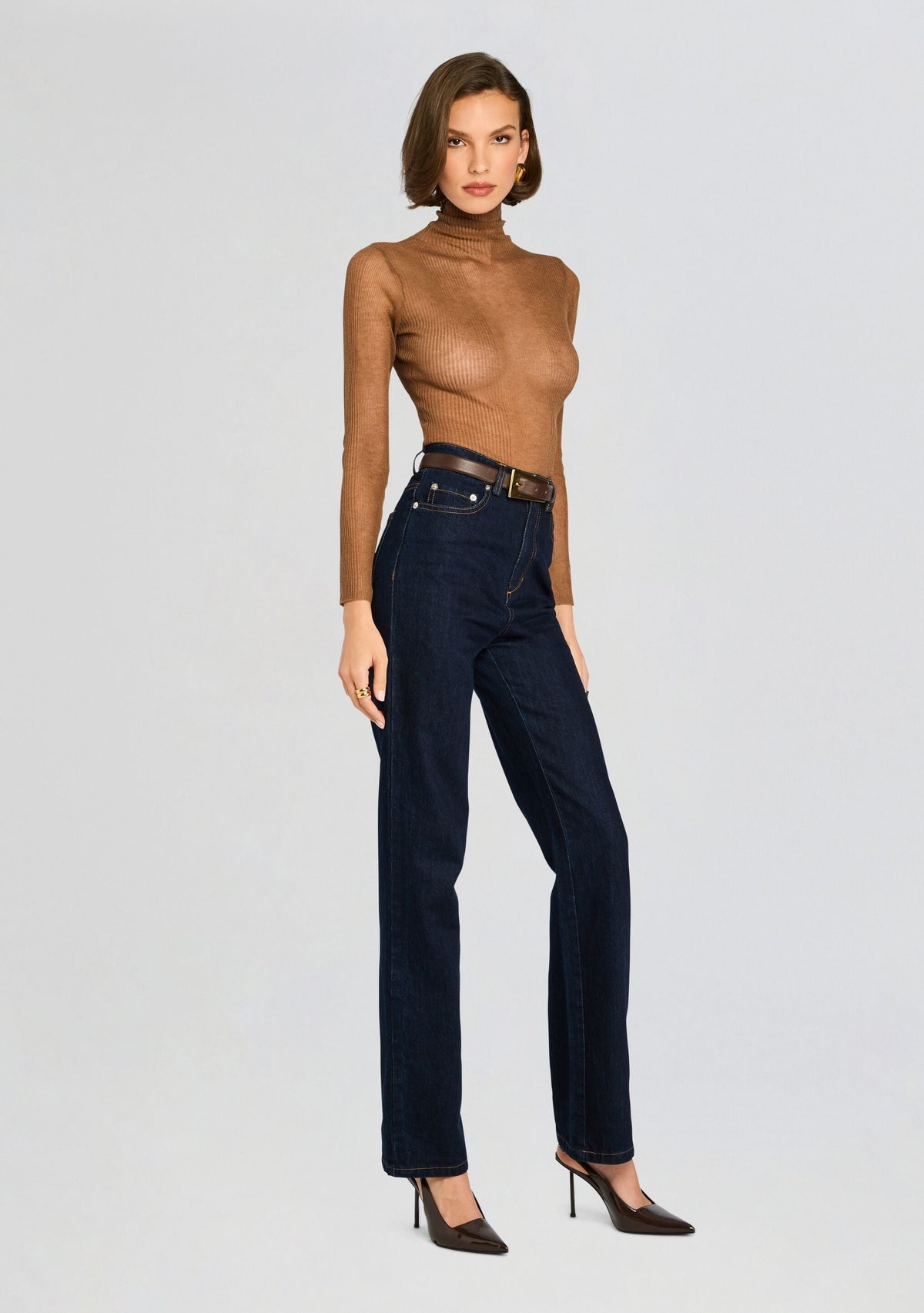 Piper Top by SEROYA in Camel, product image 3