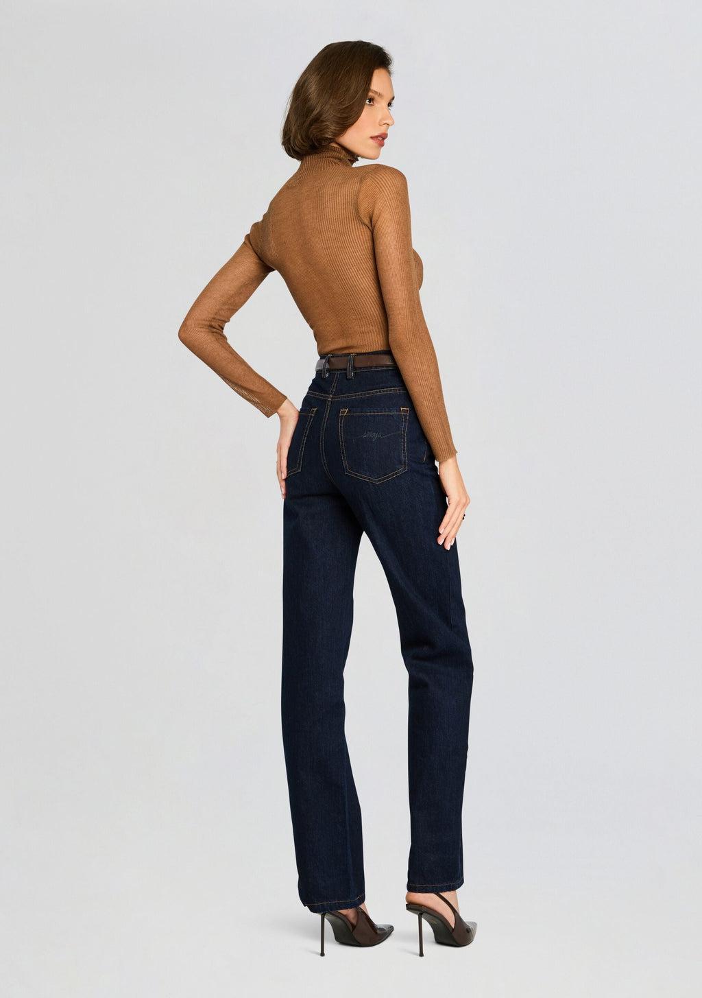 Piper Top by SEROYA in Camel, product image 4