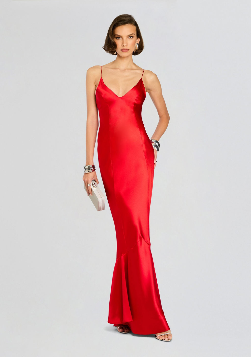 Rosalia Dress by retrofête in Red, product image 1