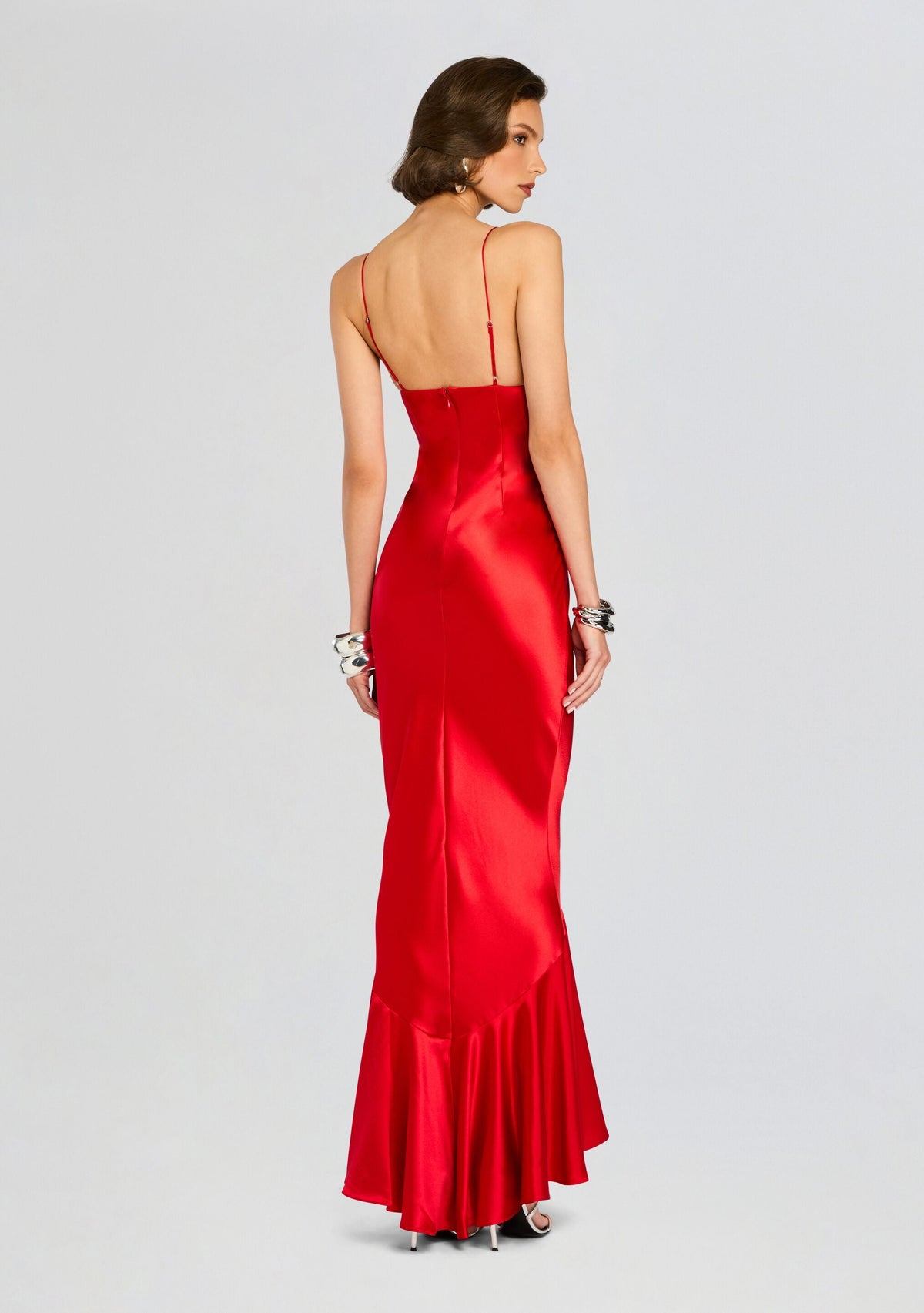 Rosalia Dress by retrofête in Red, product image 4