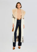 Vail Knit Cardigan by retrofête in Multi, product image 1