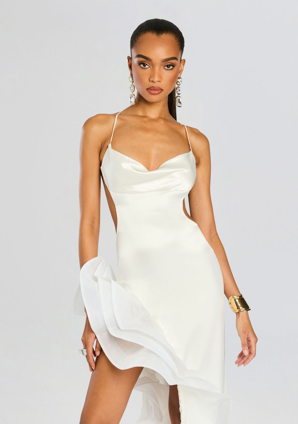 Kaitlin Dress by retrofête in White, product image 5