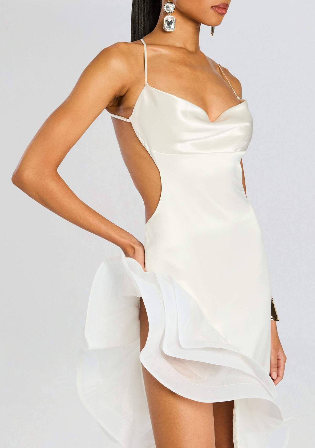 Kaitlin Dress by retrofête in White, product image 2