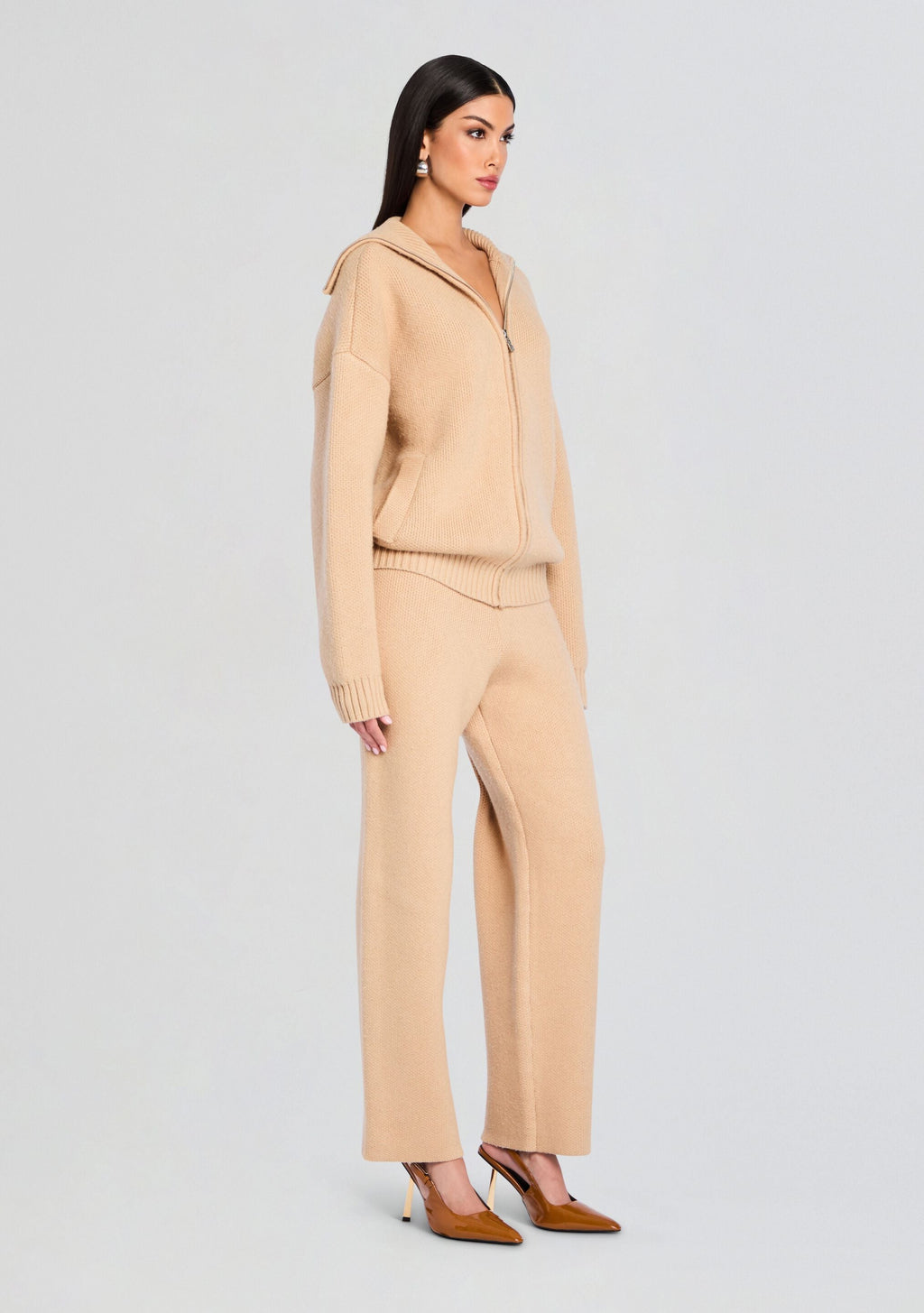 Avalon Jacket by SEROYA in Tan, product image 3