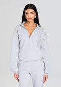 Marissa Sweatshirt by retrofête in Heathered Grey, product image 1
