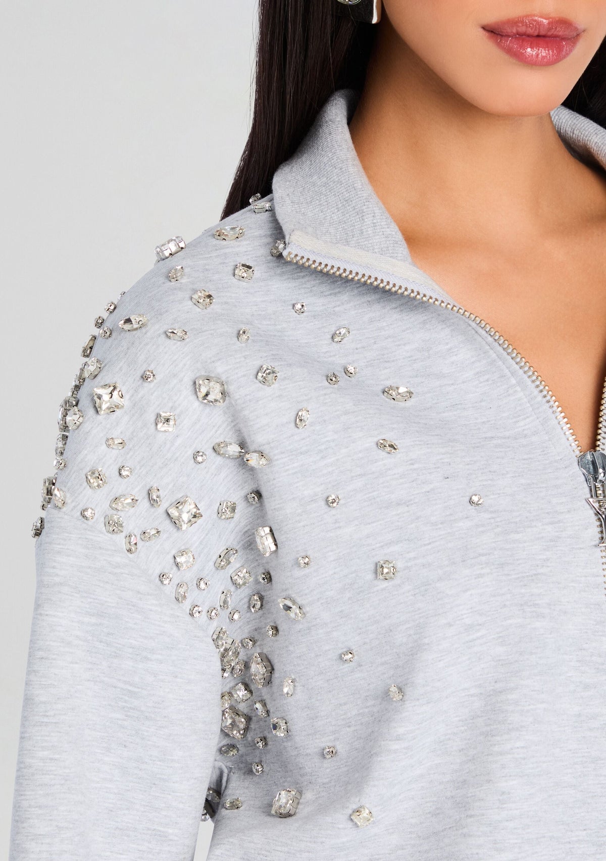 Marissa Sweatshirt by retrofête in Heathered Grey, product image 3