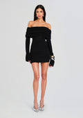 Selene Mini Dress by SEROYA in Black, product image 1