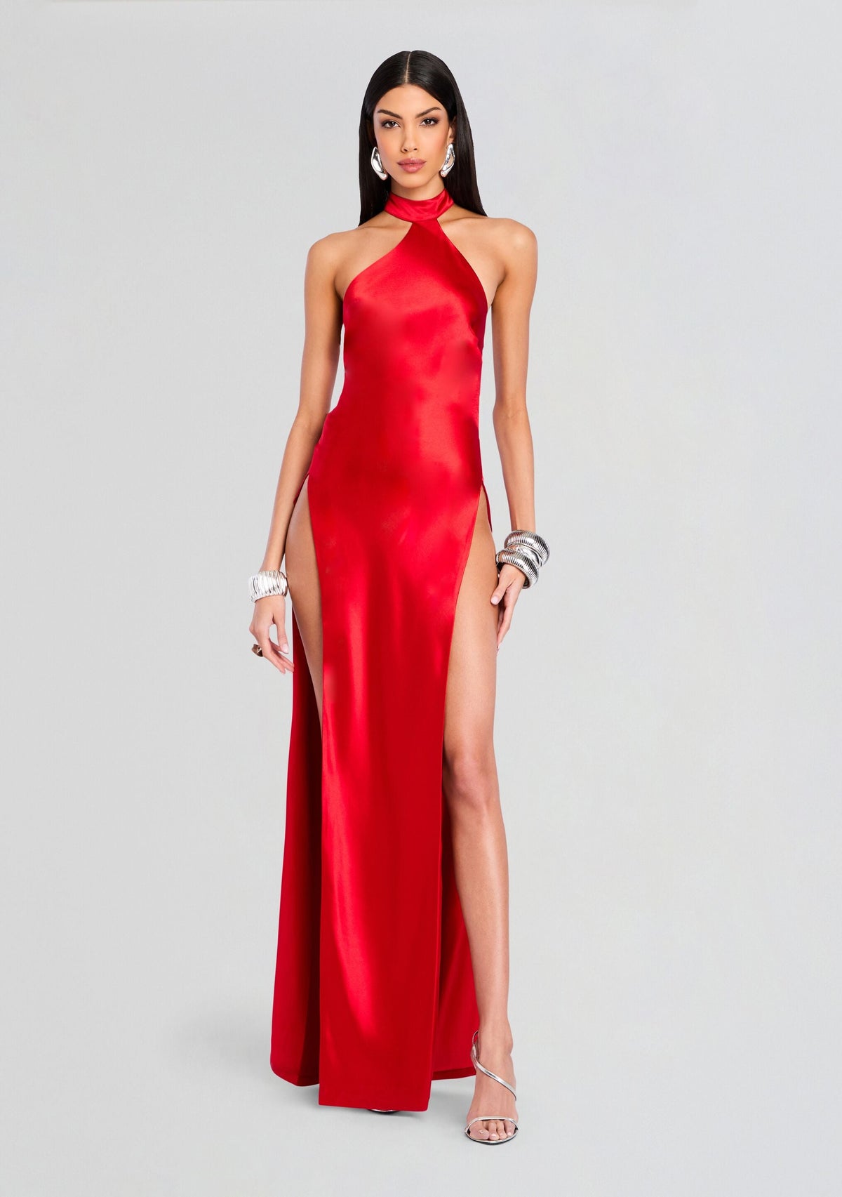 Jagger Dress by retrofête in Red, product image 1