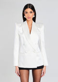 Marceline Blazer by retrofête in White, product image 1