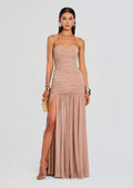 Adele Dress by retrofête in Latte, product image 1
