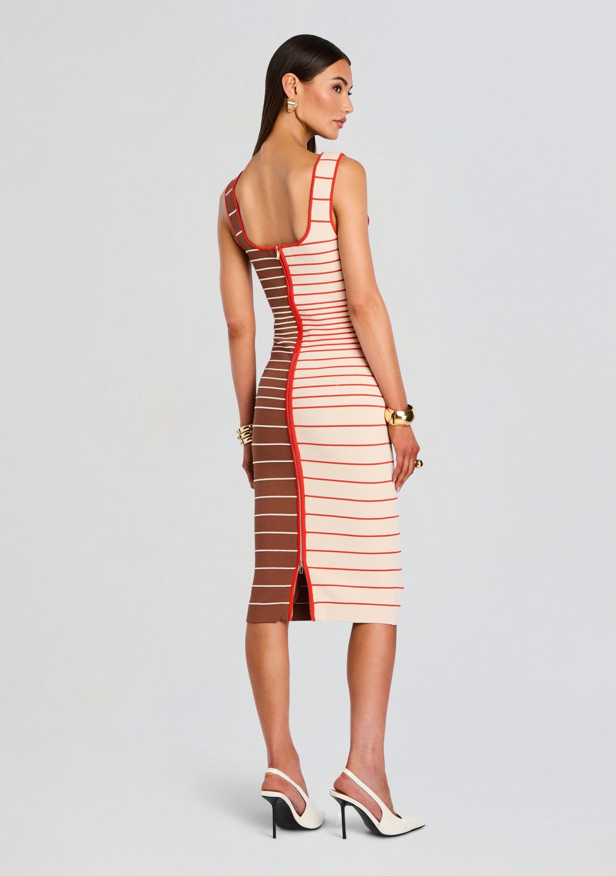 Lyle Bandage Knit Dress by retrofête in Multi, product image 4