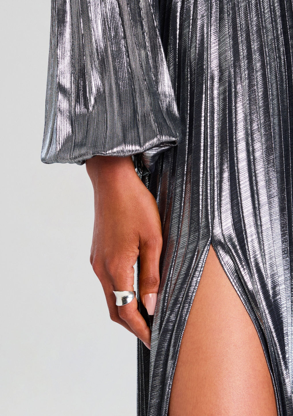 Malia Dress by retrofête in Slate, product image 2