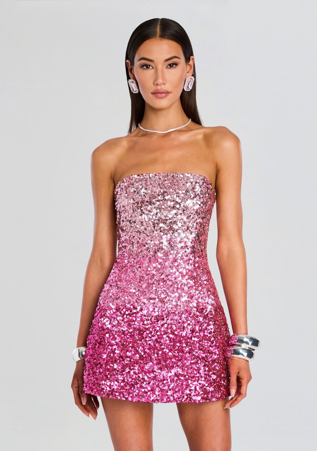 Tancy Sequin Dress by retrofête in Peony, product image 5
