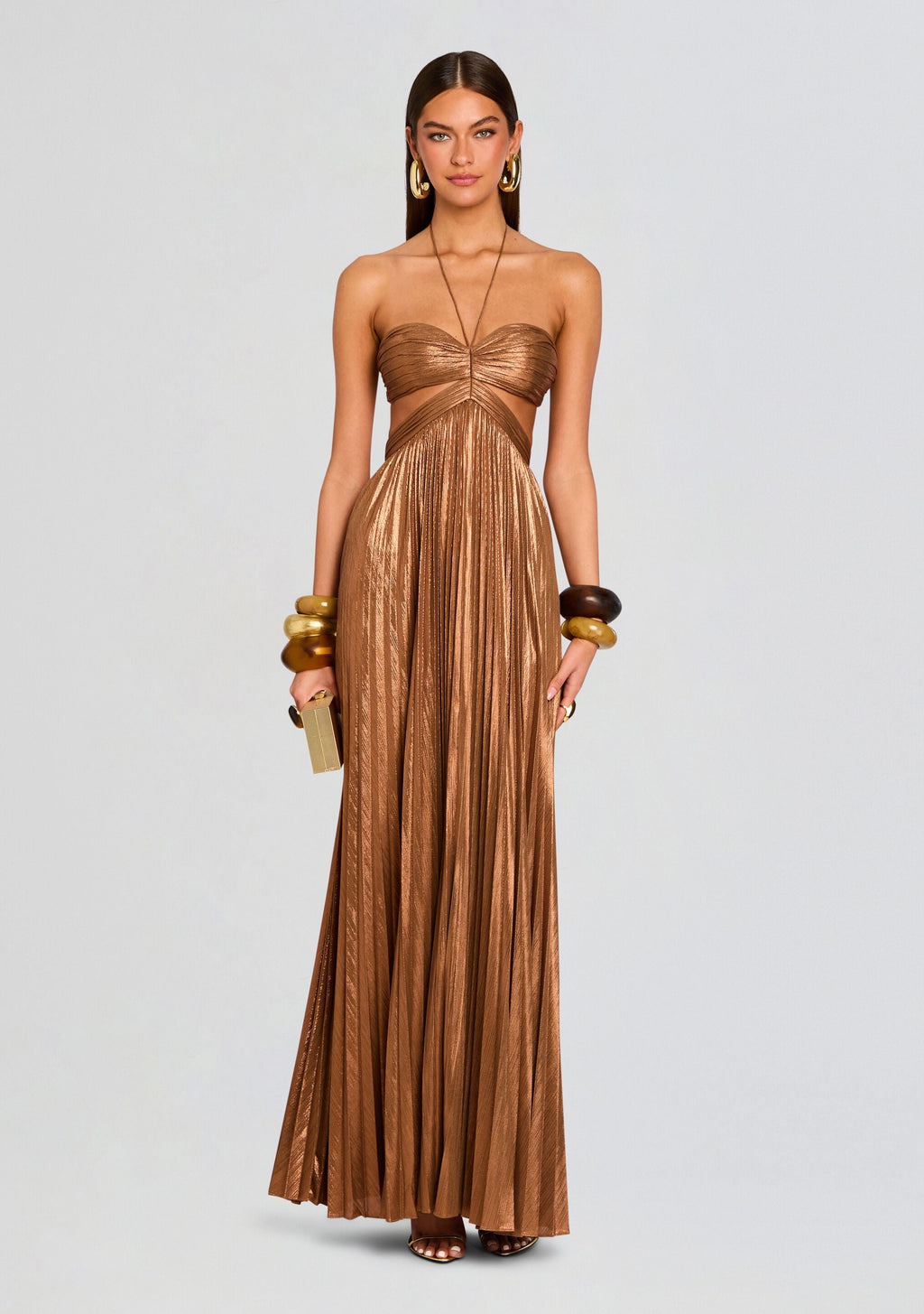 Keira Dress by retrofête in Sepia, product image 1