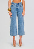 Kirt Wide Leg Cropped Jeans by SEROYA in Lakeside, product image 1