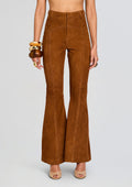 Manuela Suede Pant by retrofête in Cognac, product image 1