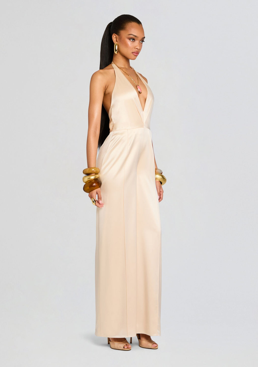Margaux Jumpsuit by retrofête in Prosecco, product image 3