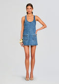 Rayna Overall Dress by SEROYA in Lakeside, product image 1