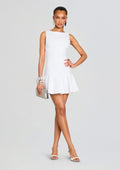Audrina Knit Dress by retrofête in White, product image 1