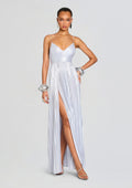 Carolina Dress by retrofête in Metallic Cloud, product image 1
