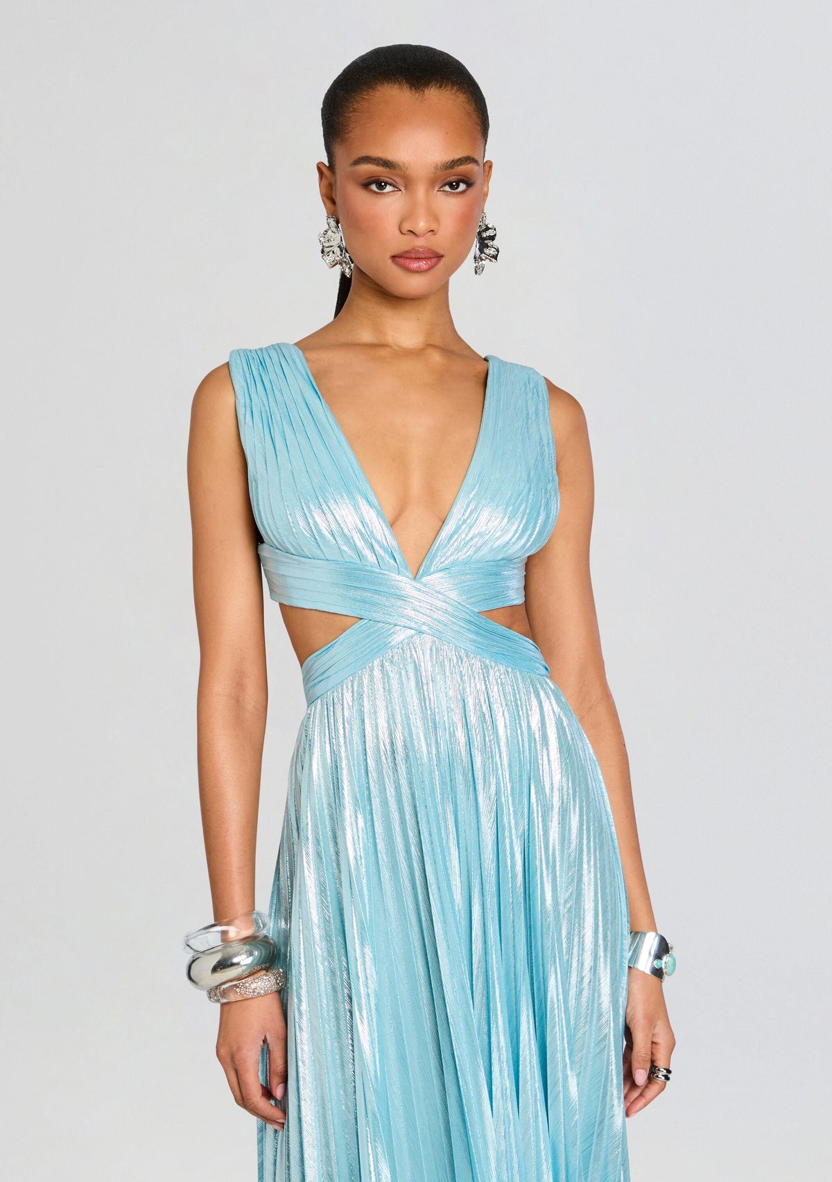 Dracey Dress by retrofête in Sky Blue, product image 5
