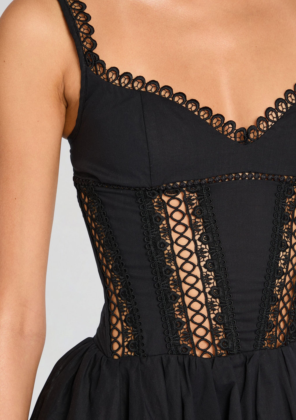Gardenia Short Dress by Charo Ruiz in Black, product image 2