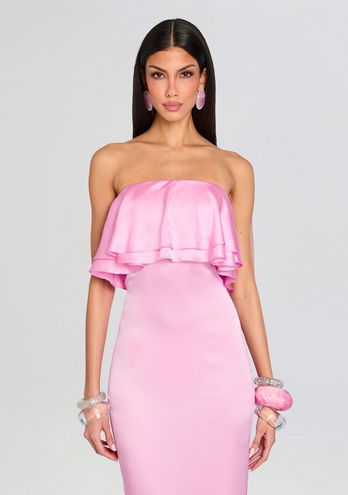 Queenie Dress by retrofête in Camellia, product image 6