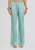 Viva Satin Pant by SEROYA in Frosted Sea, product image 1