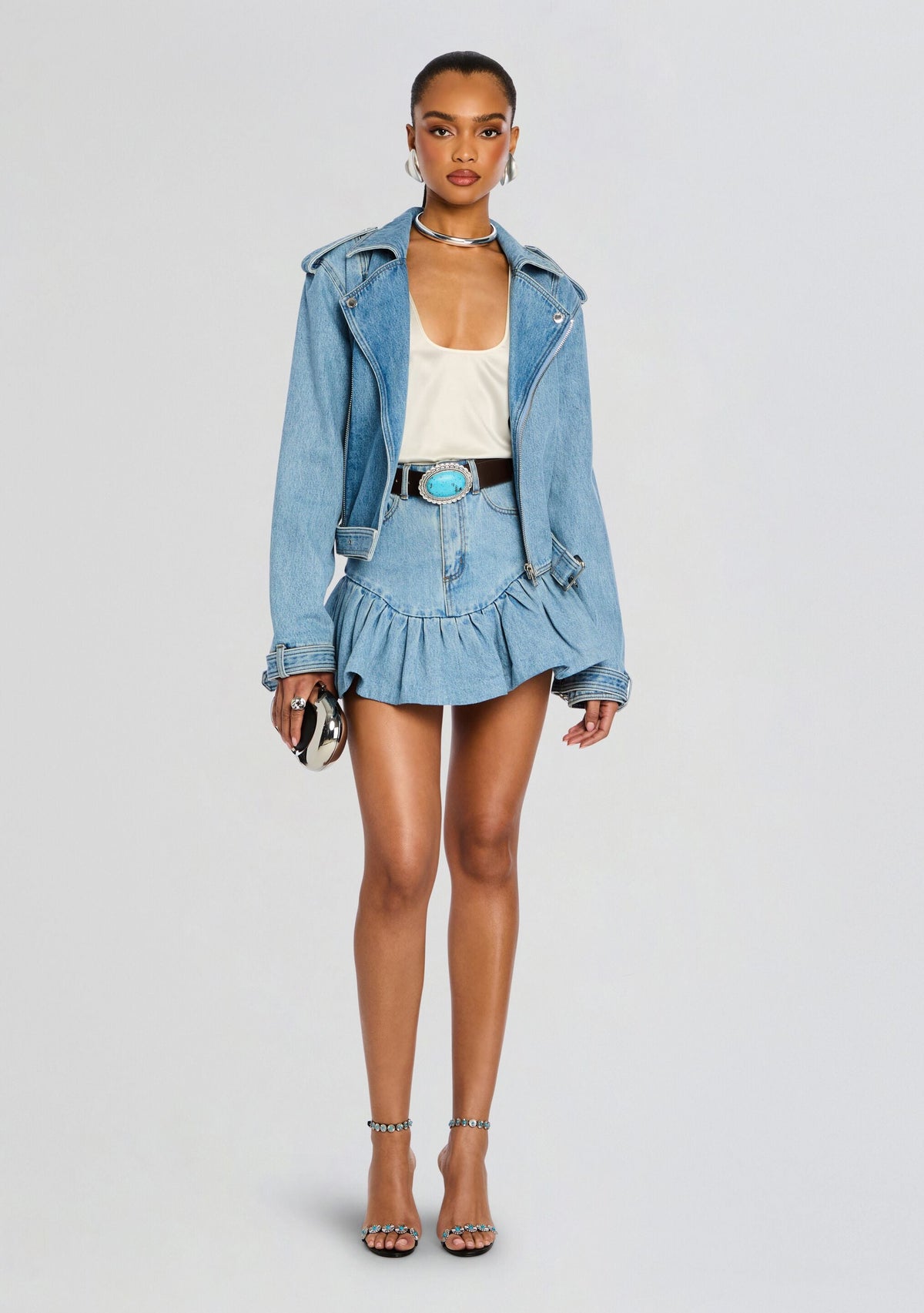 Shay Denim Jacket by retrofête in Bleeker, product image 1
