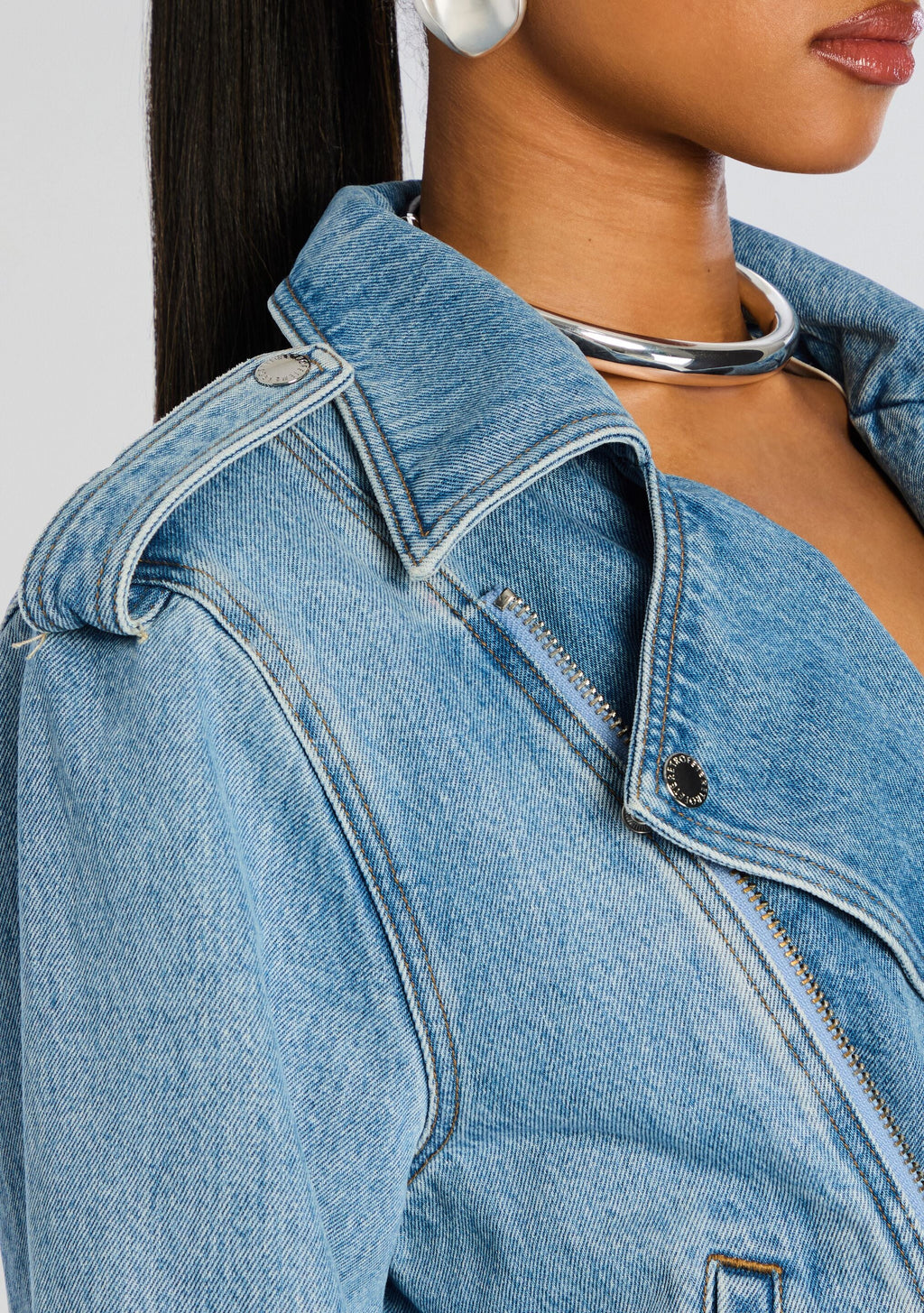Shay Denim Jacket by retrofête in Bleeker, product image 3