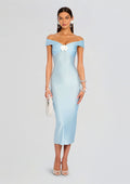 Sorrel Midi Dress by Shani Shemer in Baby Blue, product image 1