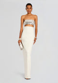 Esmerelda Dress by retrofête in White, product image 1