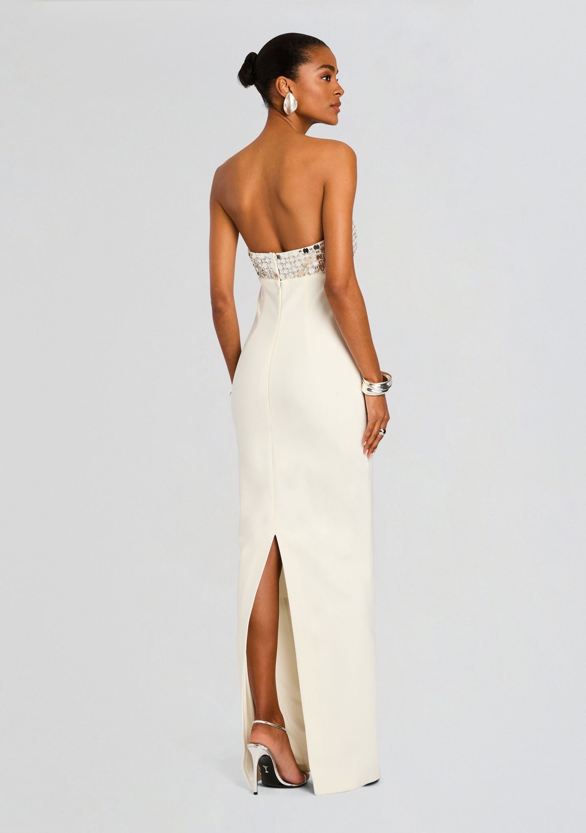 Esmerelda Dress by retrofête in White, product image 5