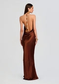 Finley Dress by retrofête in Chestnut, product image 1
